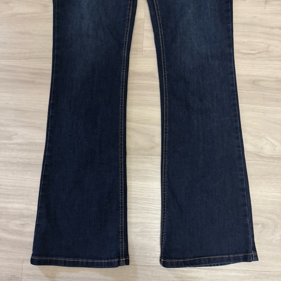 Democracy "Ab"solution Itty Bitty Bootcut blue Jeans size 2 - Picture 5 of 13